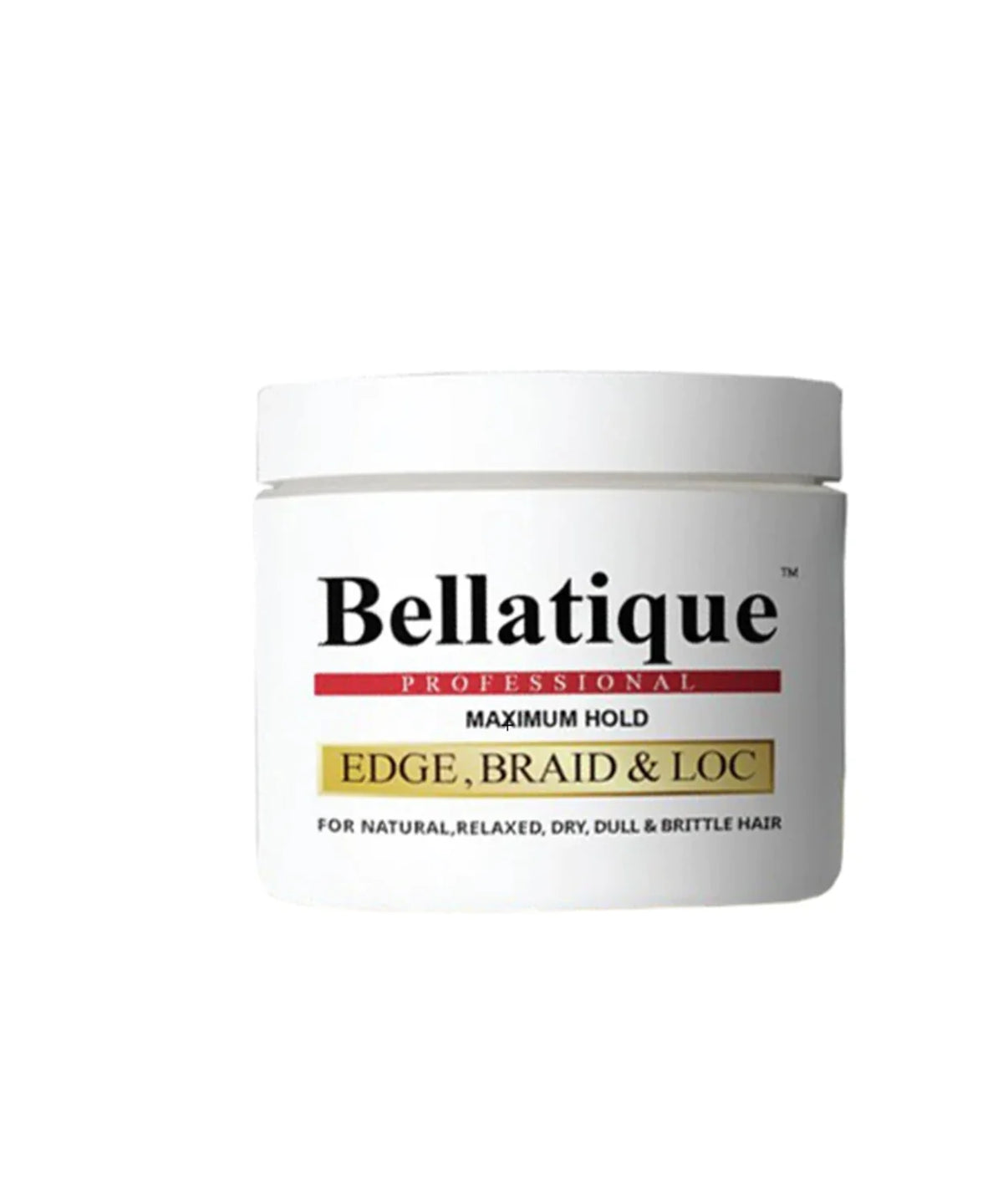 BELLATIQUE BRAIDING GEL EDGE, BRAID, & LOC GEL 10 OZ