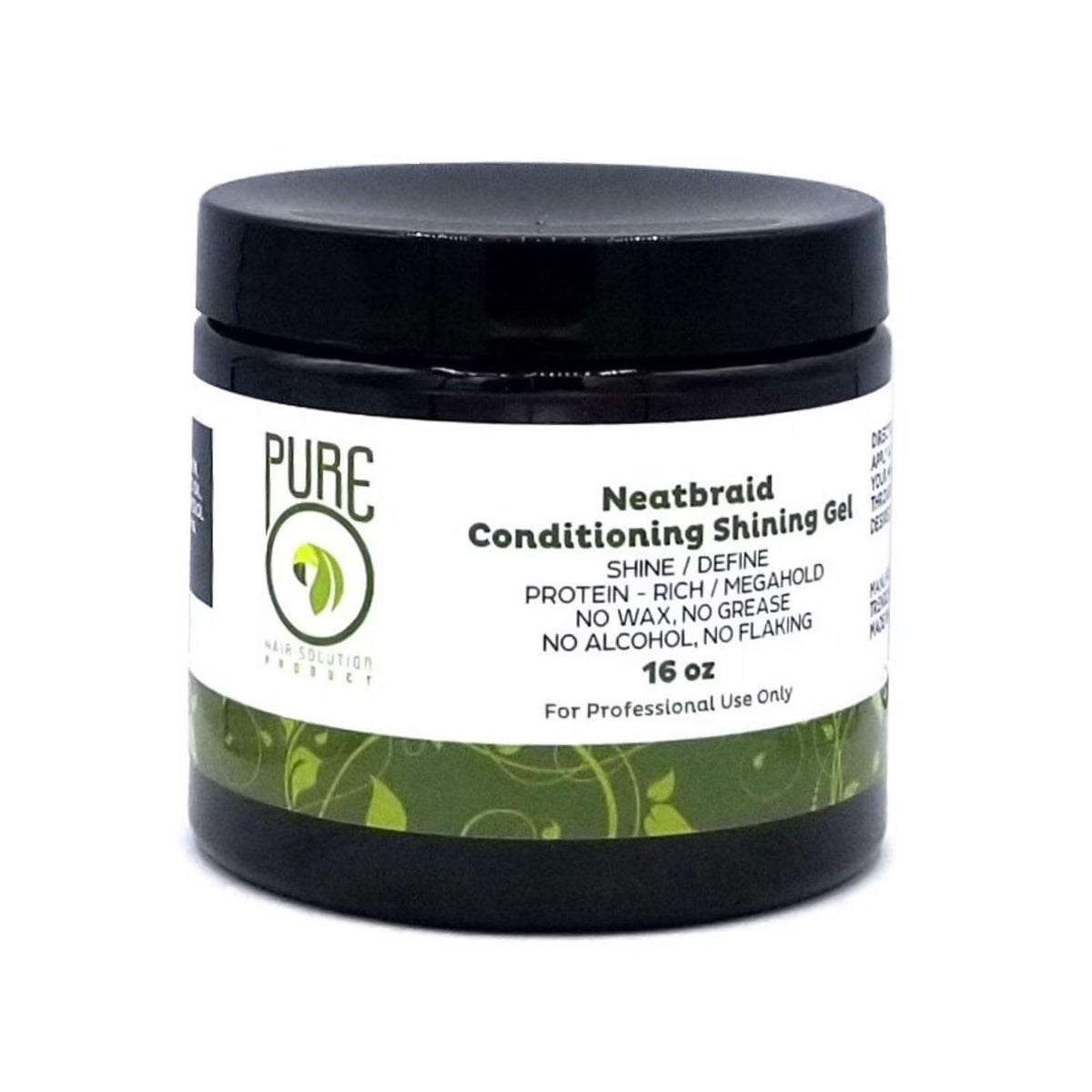 Pureo Neatbraid Conditioning Shining Gel 16 oz