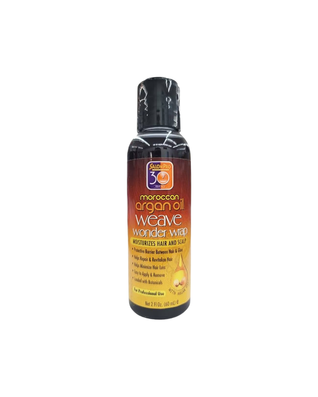 Salon Pro 30 Sec Moroccan Argan Oil Weave Wonder Wrap 2 Fl Oz