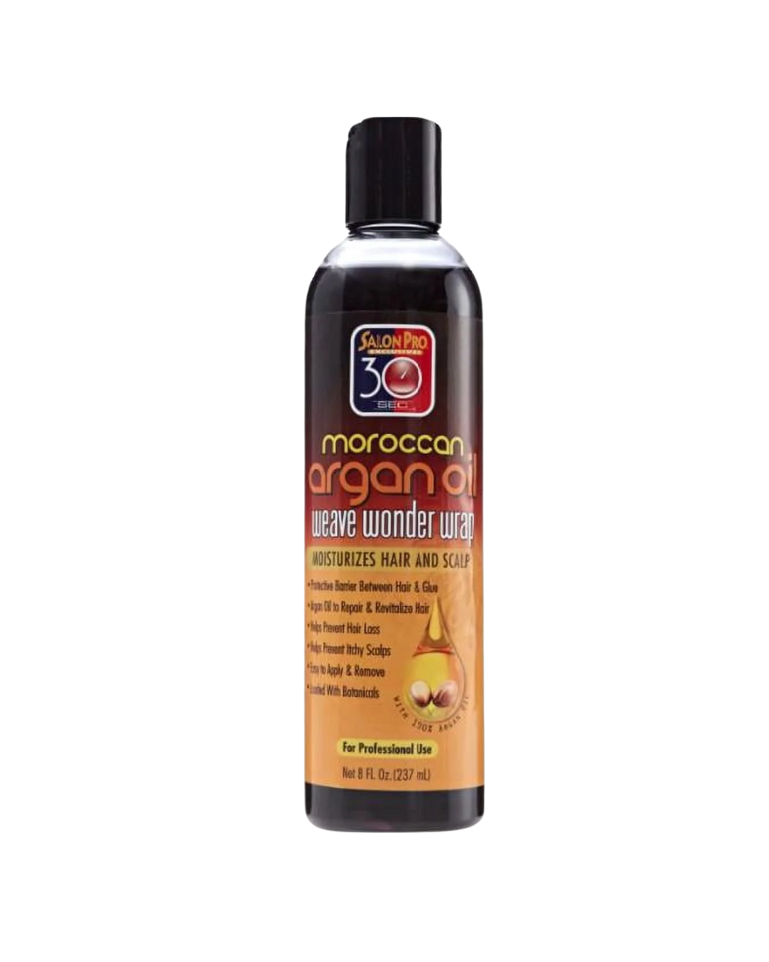 Salon Pro Moroccan Argan Oil Weave Wonder Wrap 8 Fl Oz