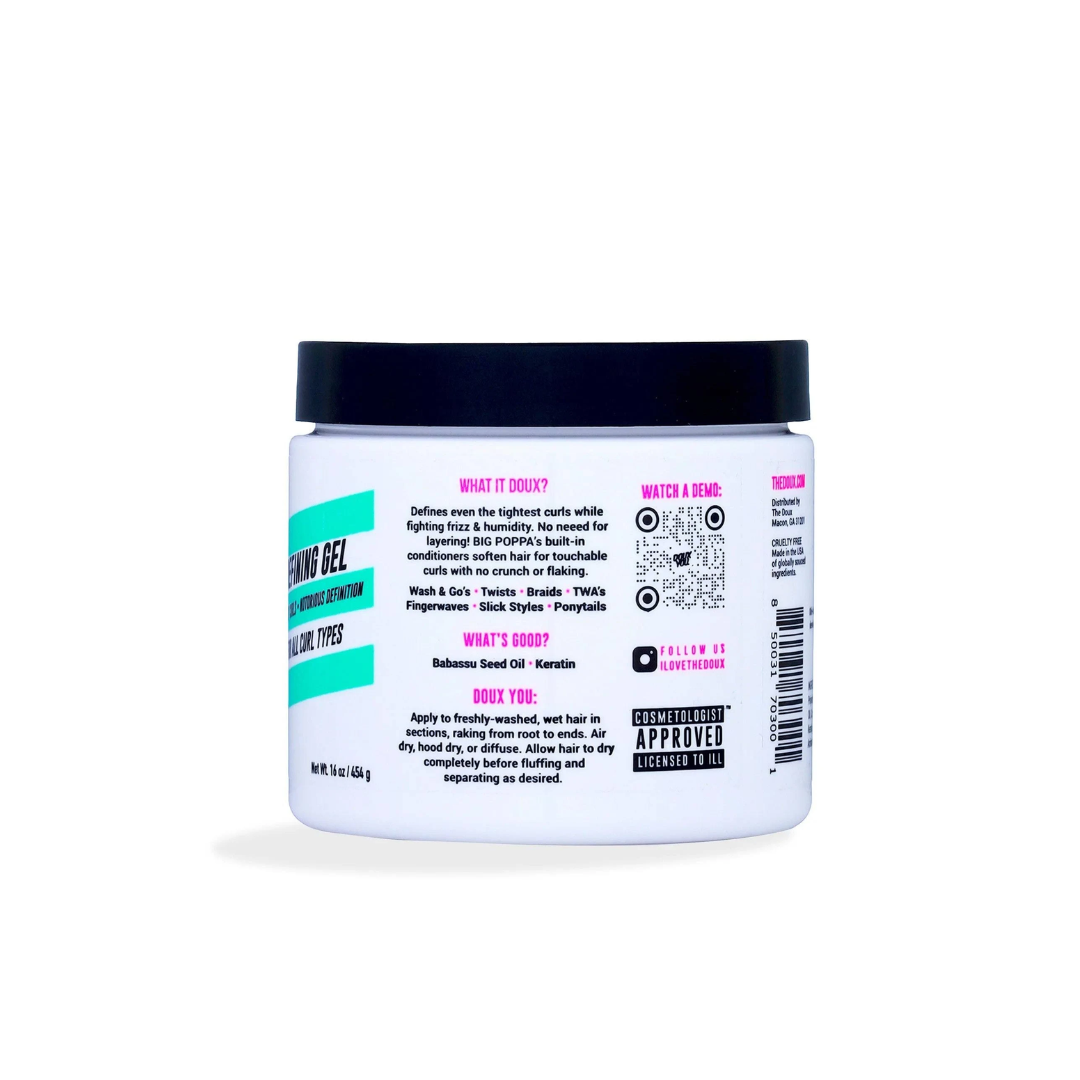THE DOUX BIG POPPA DEFINING GEL 16 OZ