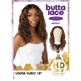 Butta Lace Human Hair Blend Loose Curly 18″