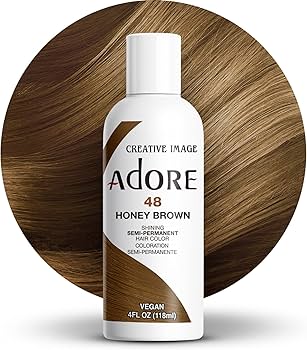 ADORE SEMI H/C 4 OZ - 48 HONEY BROWN
