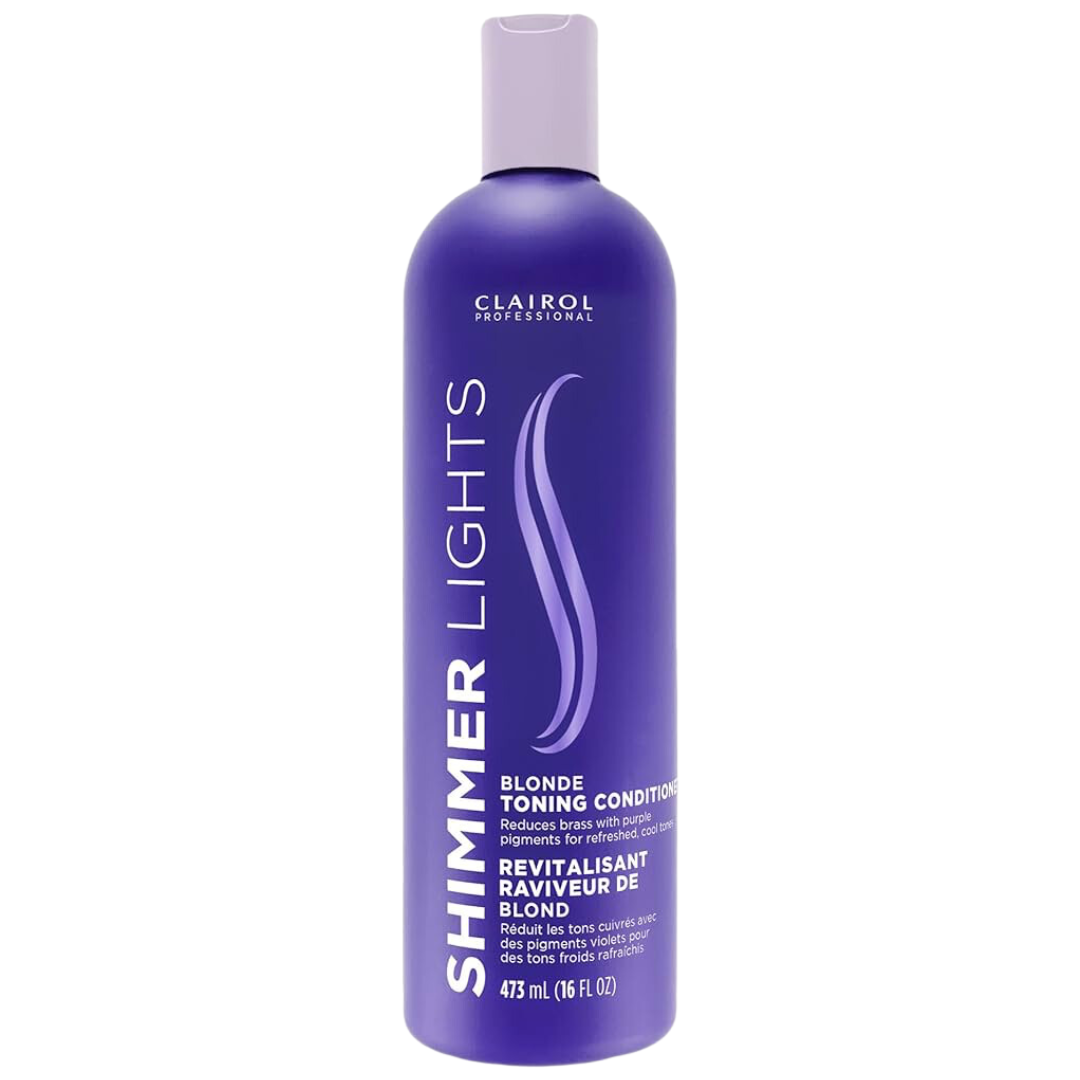 Clairol Professional Shimmer Lights Blonde Toning Conditioner 16 fl oz