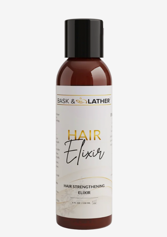 Bask & Lather Hair Elixir 4 fl oz