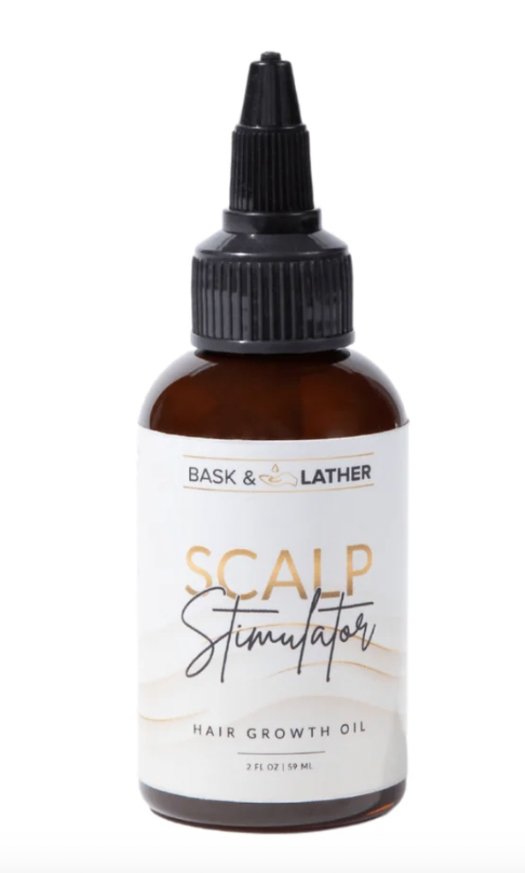 Bask & Lather Scalp Stimulator Hair Growth Oil 2 fl oz