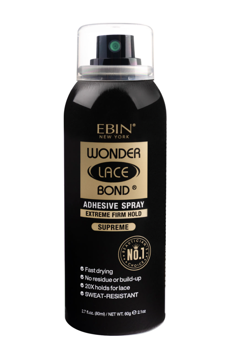 EBIN WONDER LACE ADHESIVE SPRAY EXTREME FIRM HOLD 2.7 FL OZ
