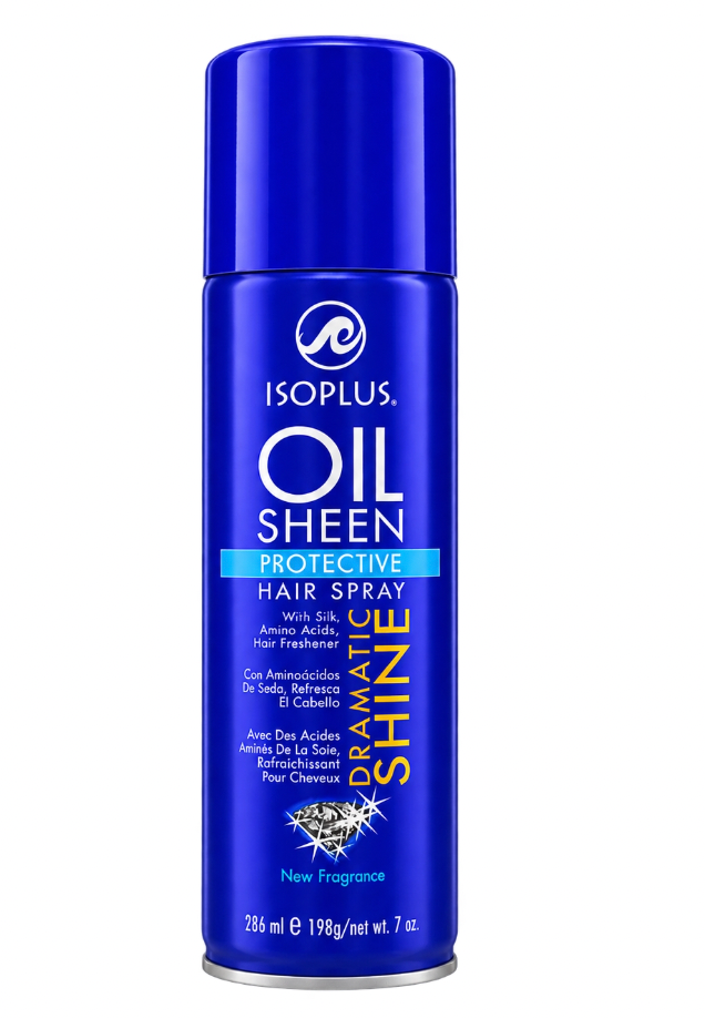 ISOPLUS OIL SHEEN PROTECTIVE HAIR SPRAY 11 OZ