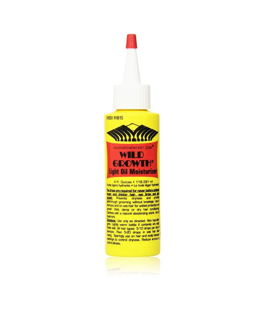 WILD GROWTH LIGHT OIL 4 FL OZ