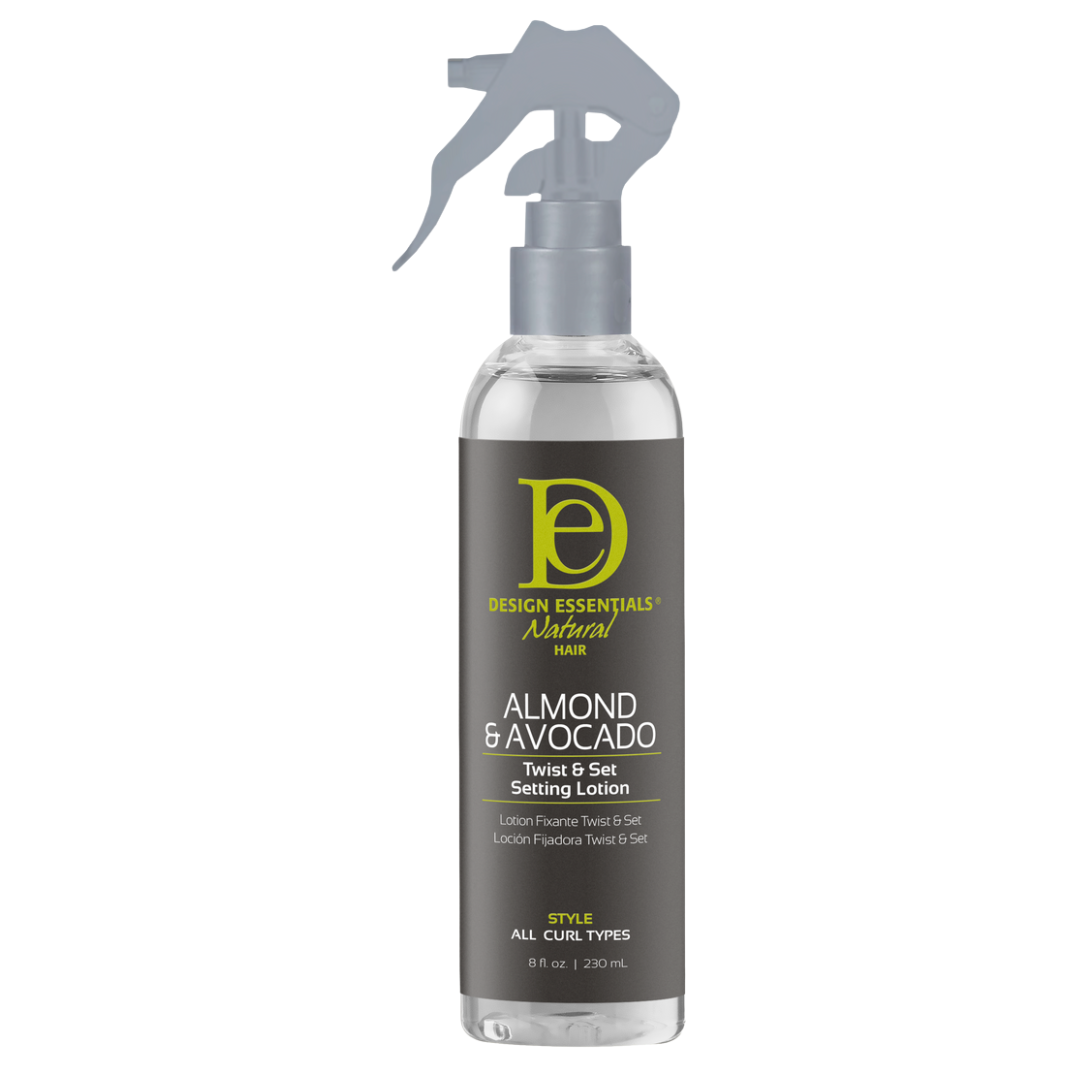 Design Essentials Natural Almond & Avocado Twist Set Lotion 8 Fl Oz