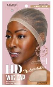MAGIC COLLECTION HD WIG CAP UNDETECTABLE LIGHTEST BROWN