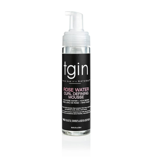 TGIN Rose Water Curl Defining Mousse