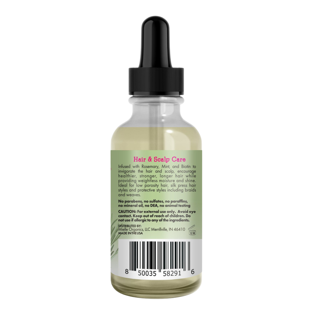 MIELLE ROSEMARY MINT LIGHT  SCALP & HAIR DROPS 2 OZ