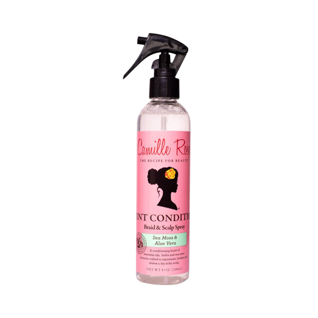 Camille Rose Mint Condition Braid & Scalp Spray Sea Moss & Aloe 8 oz