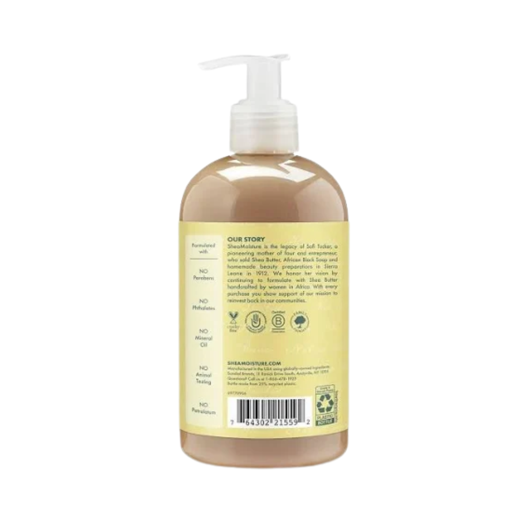 SHEA MOISTURE JAMAICAN BLACK CASTOR OIL STRENGTHEN & RESTORE CONDITIONER W/ SHEA BUTTER, PEPPERMINT & APPLE CIDER VINEGAR