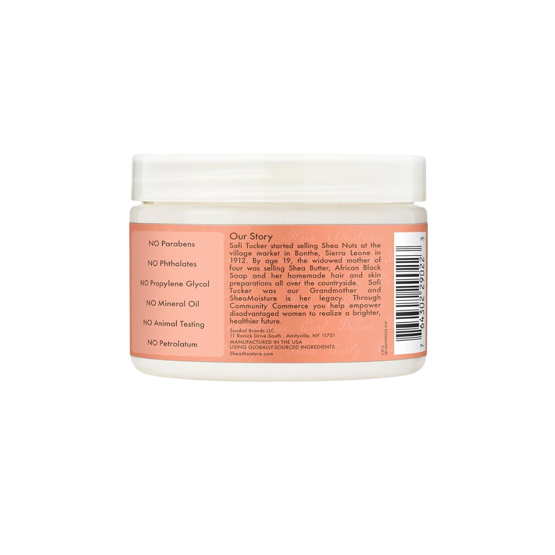 SHEA MOISTURE COCONUT & HIBISCUS CURLENHANCING SMOOTHIE W/ SILK PROTEIN & NEEM OIL