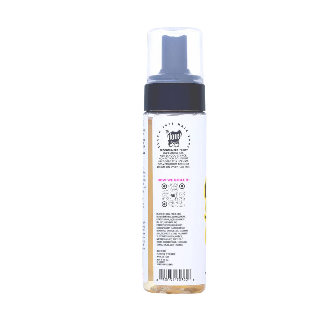 THE DOUX BEE GIRL COLLECTION CRAZY SEXY CURL HONEY SETTING FOAM 7 OZ