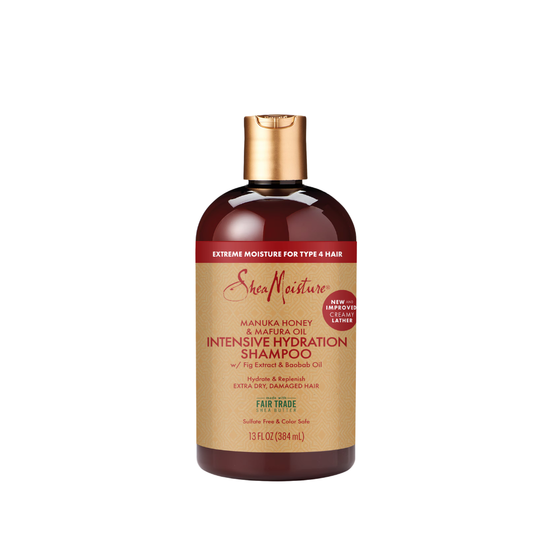 SHEA MOISTURE MANUKA HONEY & MAFURA OIL INTENSIVE HYDRATION SHAMPOO W/ FIG EXTRACT & BAABAB OIL