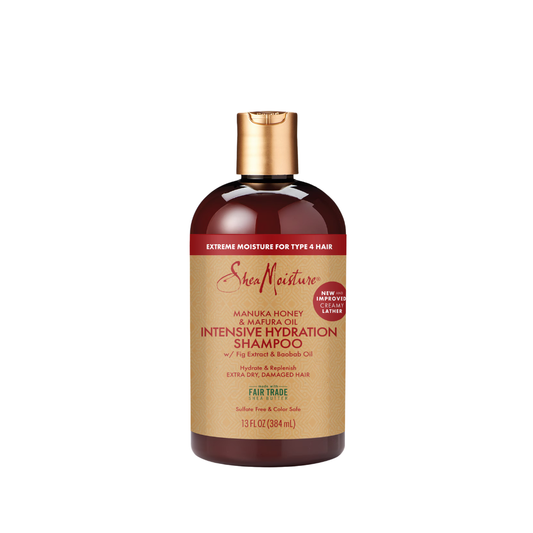 SHEA MOISTURE MANUKA HONEY & MAFURA OIL INTENSIVE HYDRATION SHAMPOO W/ FIG EXTRACT & BAABAB OIL