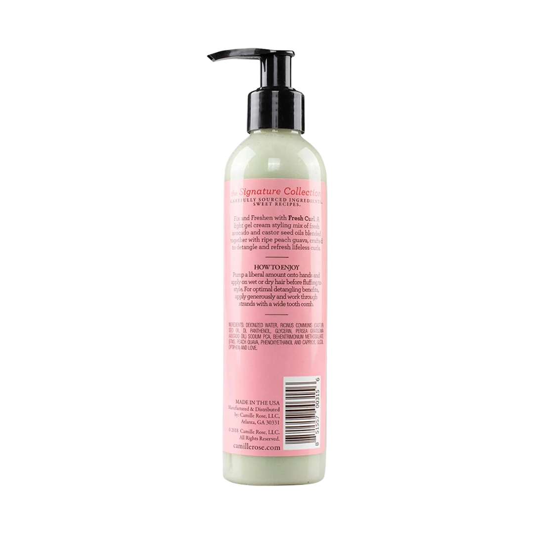 Camille Rose Fresh Curl Hair Smoothie Avocado and Castor