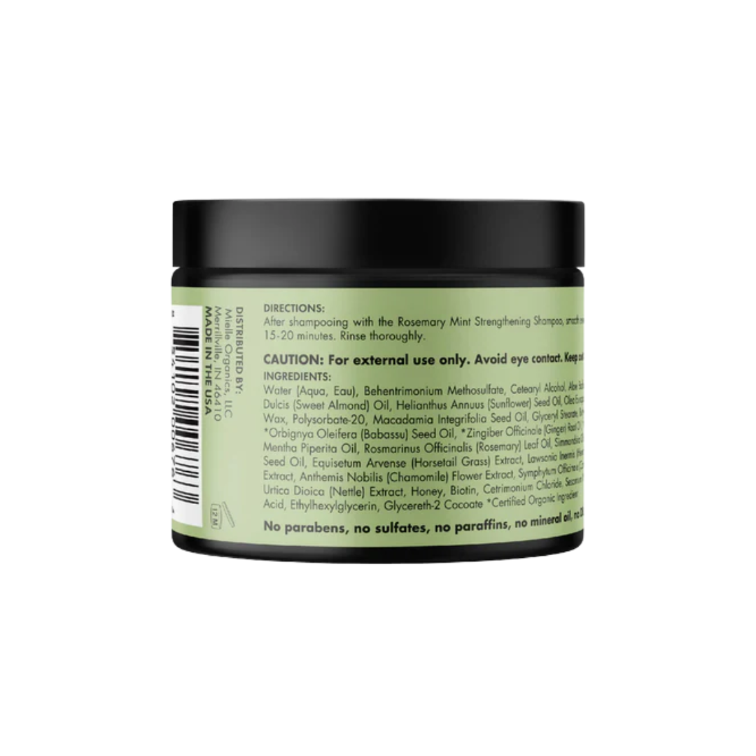 Mielle Rosemary Mint Strengthening Hair Masque 12 oz