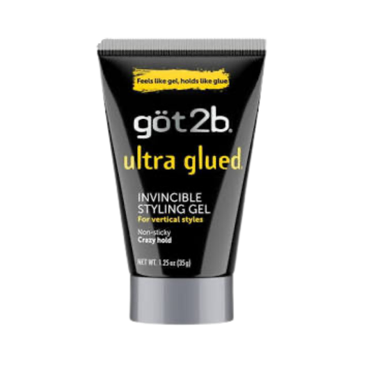 GOT2B GLUED ULTRA GLUED INVINCIBLE STYLING GEL MINI 1.25 OZ