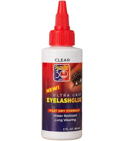 SALON PRO 30 SECOND LASH GLUE CLEAR 2 FL OZ