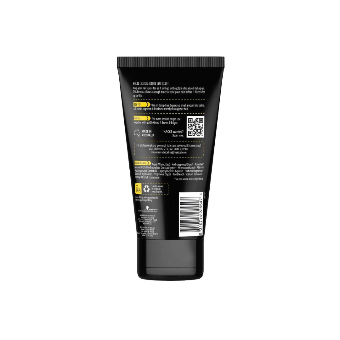 GOT2B GLUED ULTRA GLUED INVINCIBLE STYLING GEL MINI 1.25 OZ
