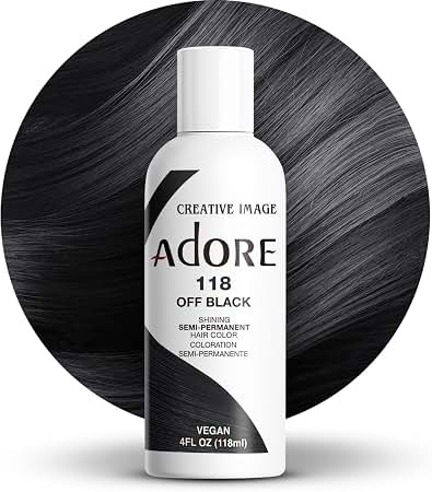 ADORE SEMI H/C 4 OZ - 118 OFF BLACK