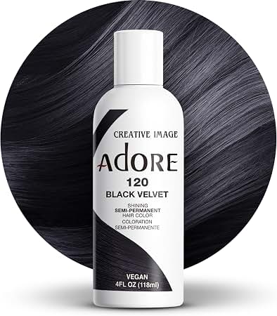 ADORE SEMI H/C 4 OZ - 120 BLACK VELVET