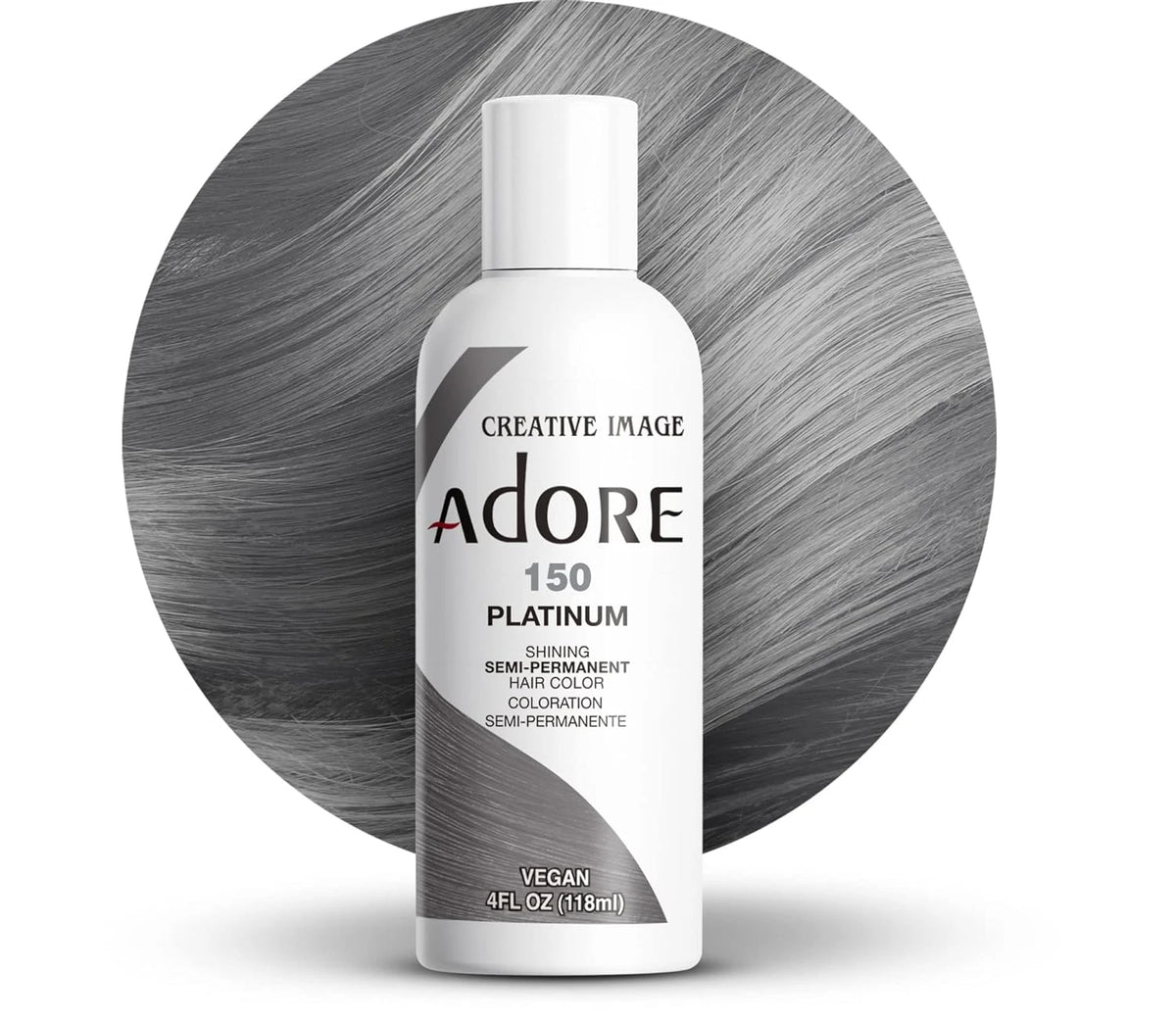 ADORE SEMI H/C 4 OZ - 150 PLATINUM
