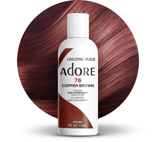 ADORE SEMI H/C 4 OZ - 76 COPPER BROWN