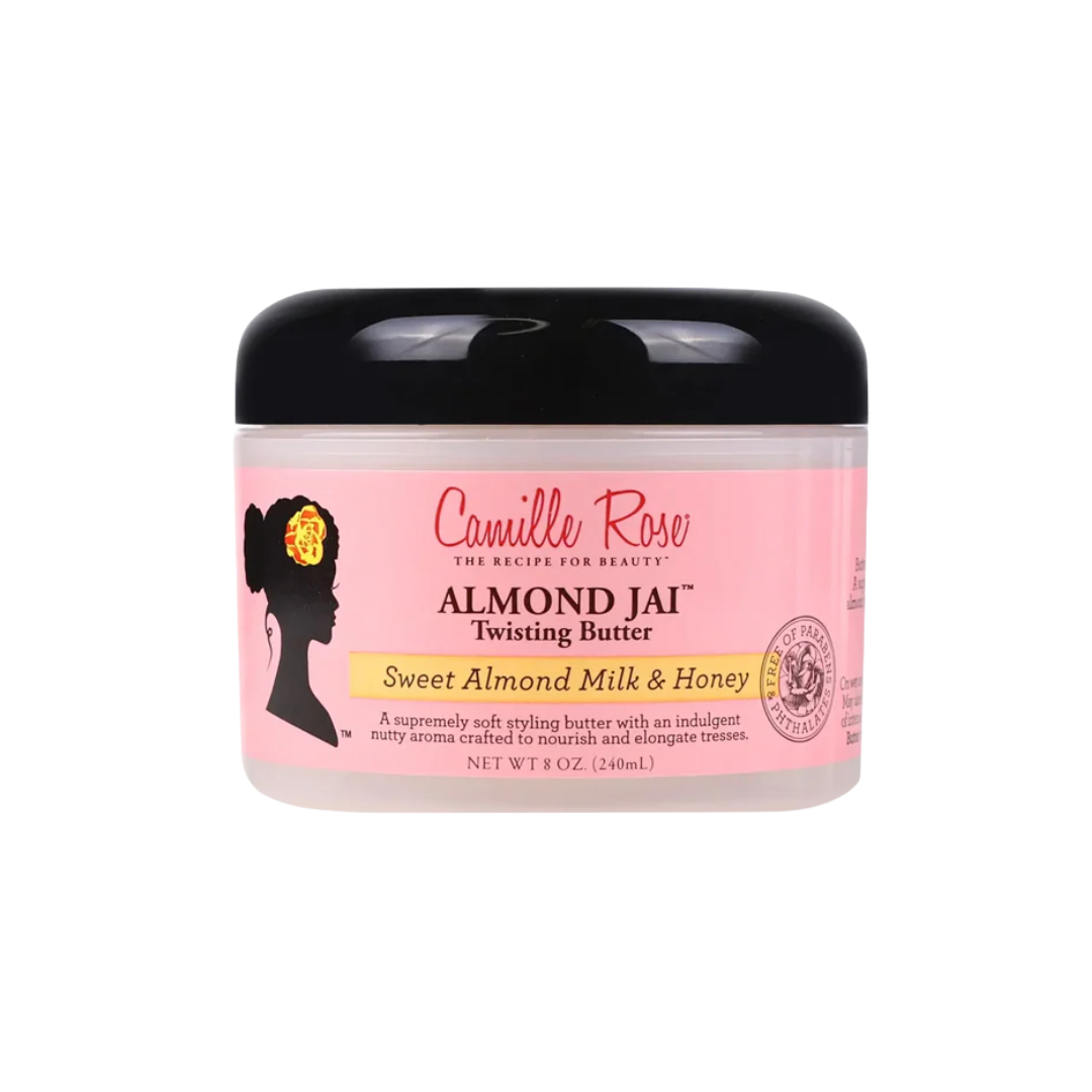 CAMILLE ROSE ALMOND JAI SWEET ALMOND MILK & HONEY TWISTING BUTTER 8 OZ