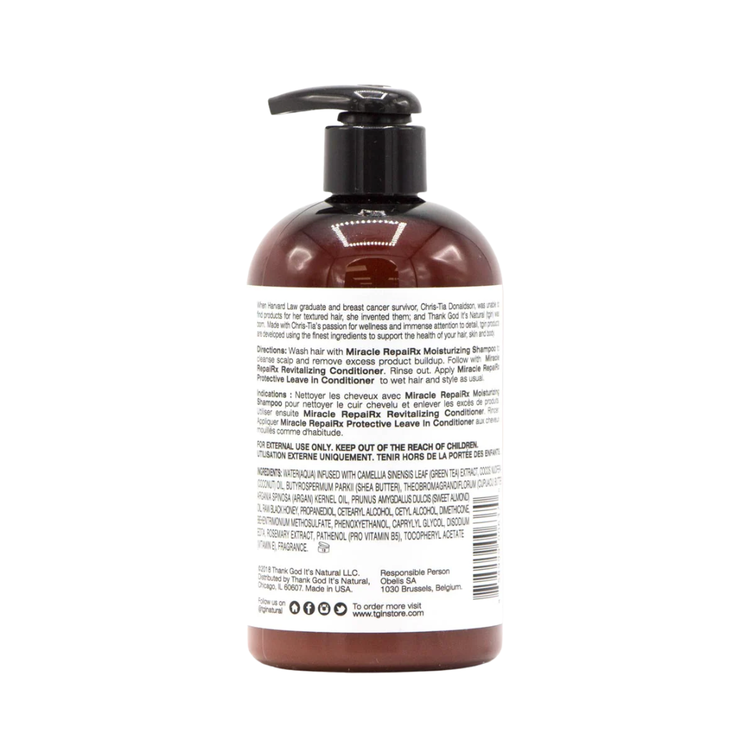 TGIN MIRACLE REPAIRX PROTECTIVE LEAVE IN CONDITIONER 13 FL OZ
