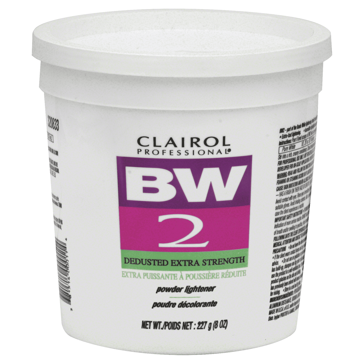 CLAIROL BW 2 BLEACH 8 OZ TUB