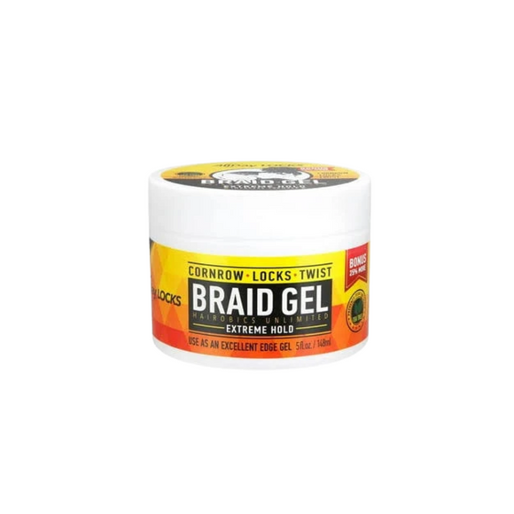 All Day Locks Braid Gel Extreme Hold 5 oz