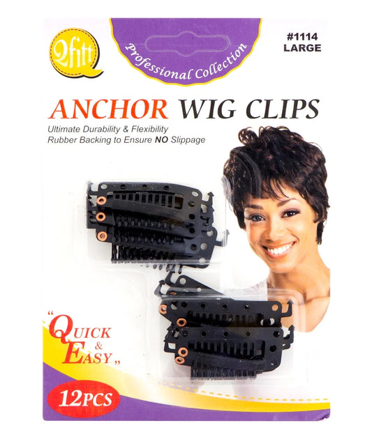 QFITT ANCHOR WIG CLIPS #1114 LARGE