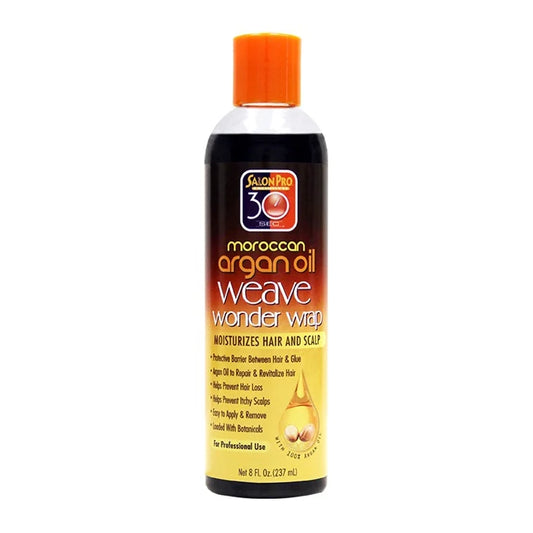 SALON PRO MOROCCAN ARGAN OIL WEAVE WONDER WRAP 8 FL OZ