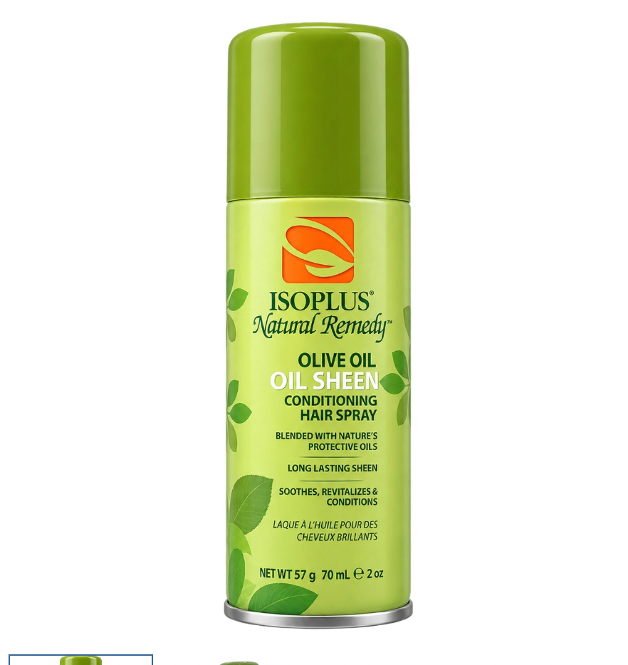 ISOPLUS NATURAL REMEDY OLIVE  OIL OIL SHEEN MINI 2 OZ