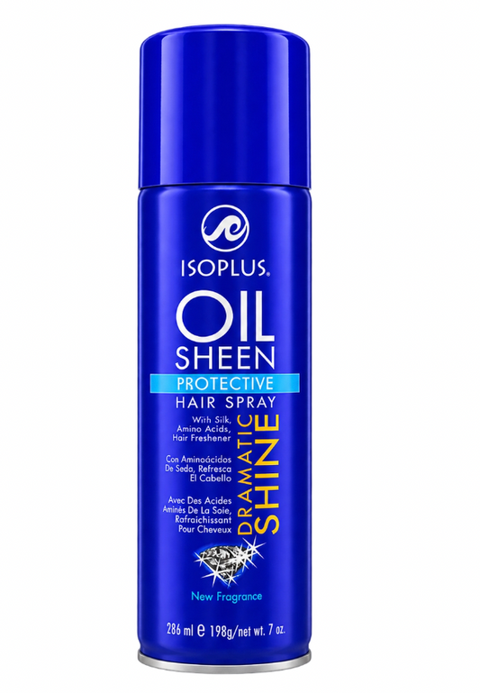 ISOPLUS OIL SHEEN PROTECTIVE HAIR SPRAY 11 OZ