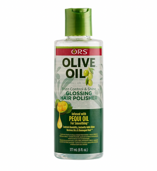 ORS OLIVE OIL GLOSSING HAIR POLISHER INFUSED W/ PEQUI OIL 6 FL OZ