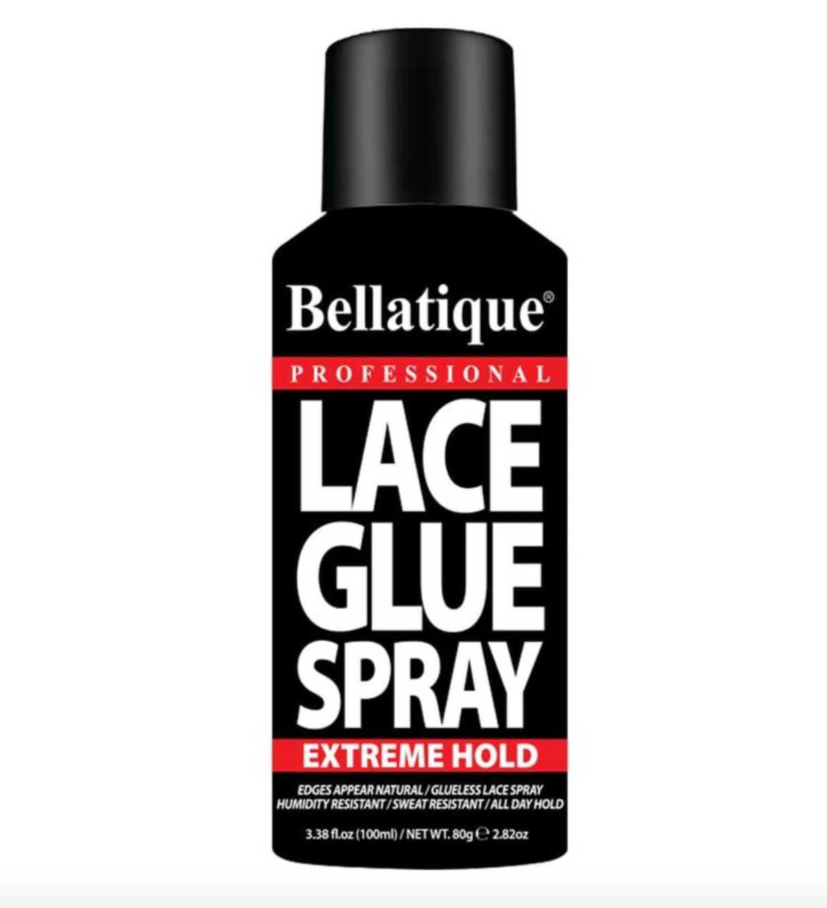 BELLATIQUE LACE GLUE SPRAY EXTREME HOLD 3.38 FL OZ