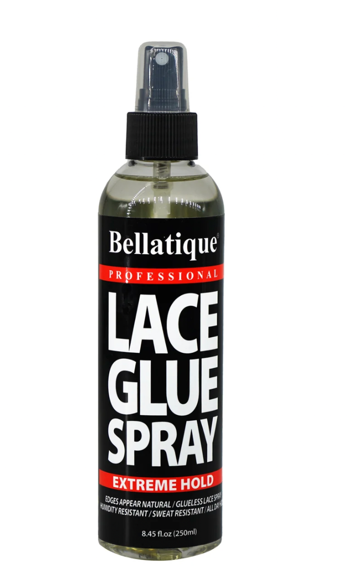 BELLATIQUE PROFESSIONAL LACE GLUE SPRAY EXTREME HOLD 8.45 FL OZZ