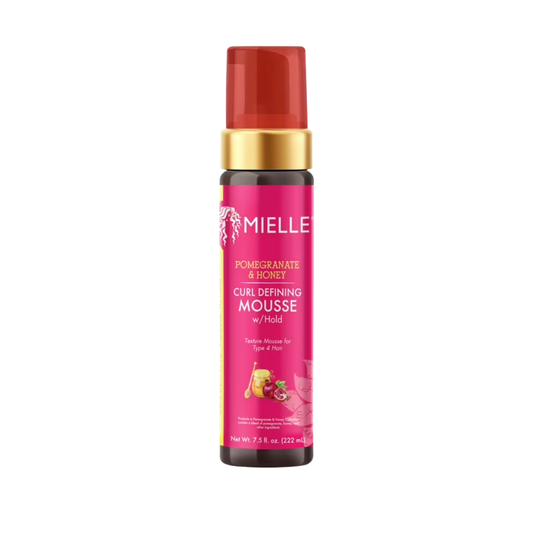 MIELLE POMEGRANATE & HONEY CURL DEFINING MOUSSE W/ HOLD 7.5 FL OZ