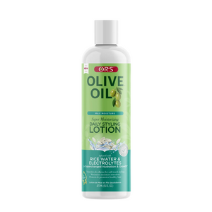 ORS Olive Oil Max Moisture Daily Styling Lotion Rice Water & Electrolytes 16 fl oz