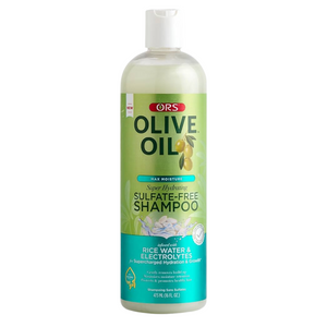 ORS Olive Oil Max Moisture Sulfate-free Rice Water and Electrolytes Shampoo 16 fl oz