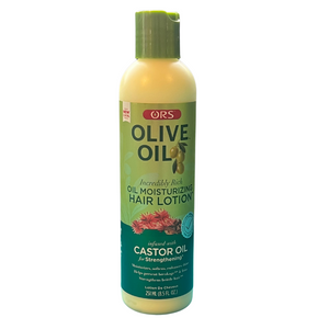 ORS Olive Oil Incredibly Rich Oil Moisturizing Hair Lotion Infused w/ Castor Oil 8.5 oz