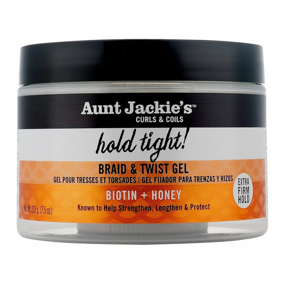 Aunt Jackie's Biotin Honey Braid Gel 4 oz