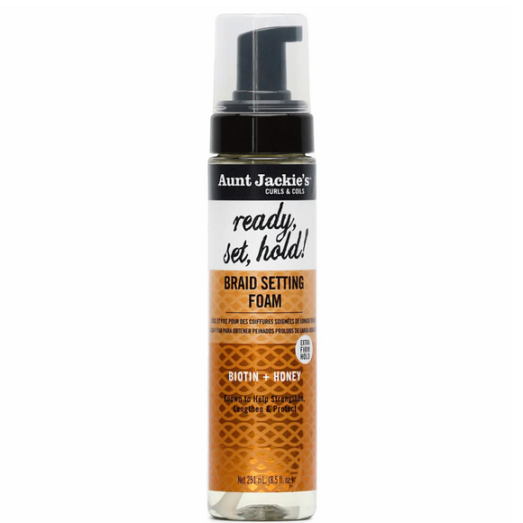 Aunt Jackie's Honey Braid Foam 8.5 oz