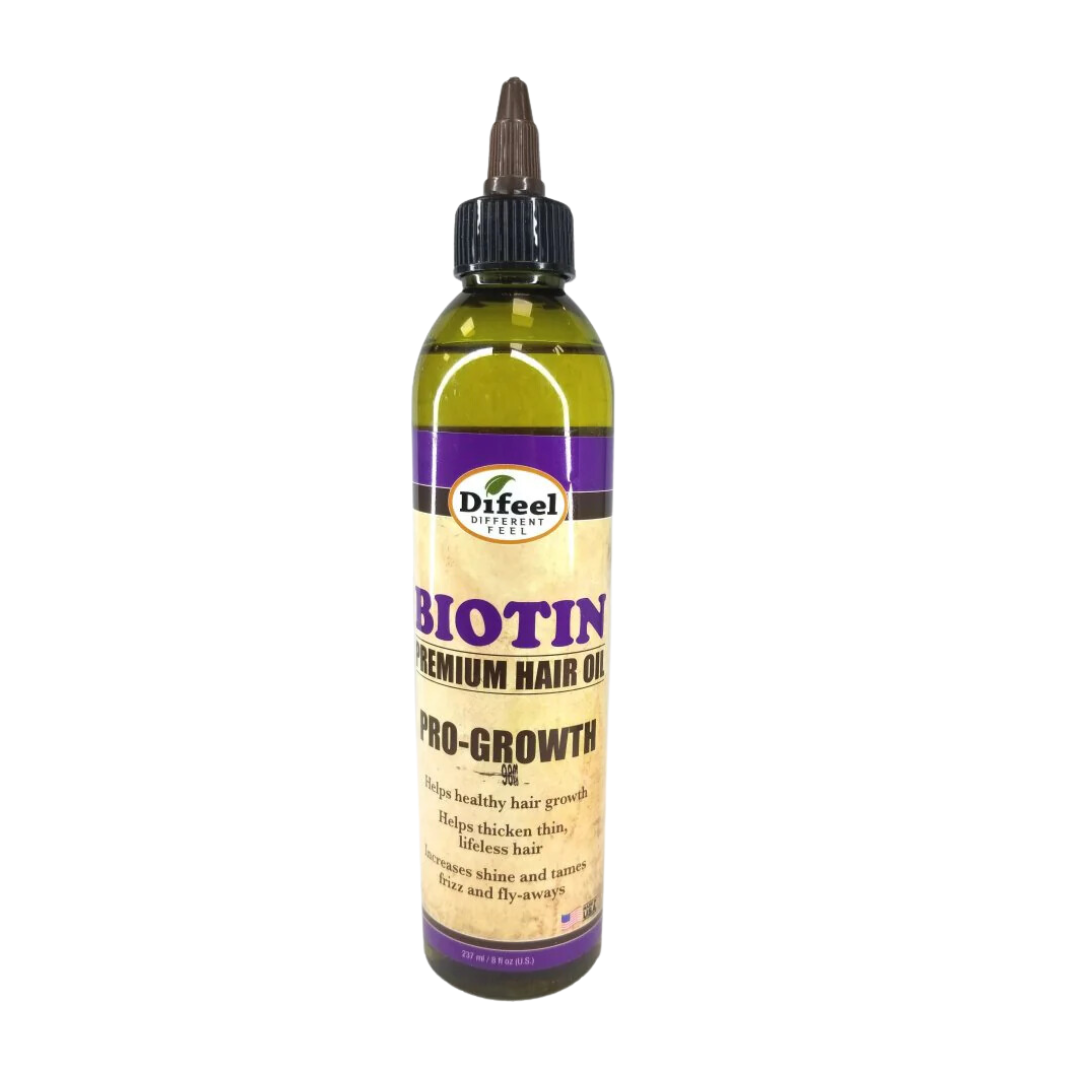 Difeel Biotin Premium Hair Oil Pro Growth 8 fl oz